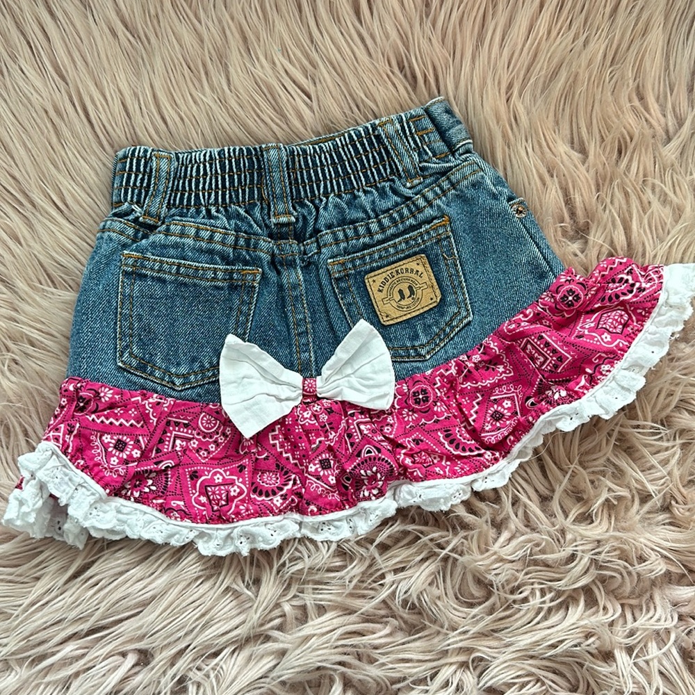 Girls Cowgirl Skirt
